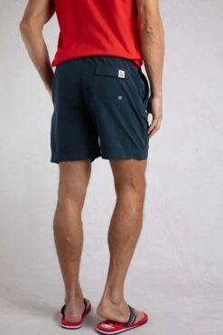 Banning Recycled Polyester Swim Shorts Navy -Everyday Luxe 105666