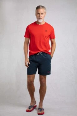 Banning Recycled Polyester Swim Shorts Navy -Everyday Luxe 105667