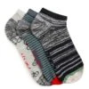 Rolph Trainer Socks 3 Pack Grey Marl 1 Rolph Trainer Socks 3 Pack Grey Marl -Everyday Luxe 105814