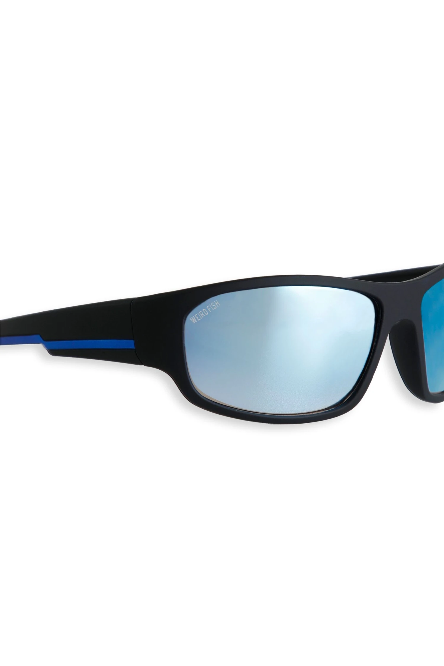 Fromme Wraparound Sunglasses Ocean Blue 5 Fromme Wraparound Sunglasses Ocean Blue - Image 3