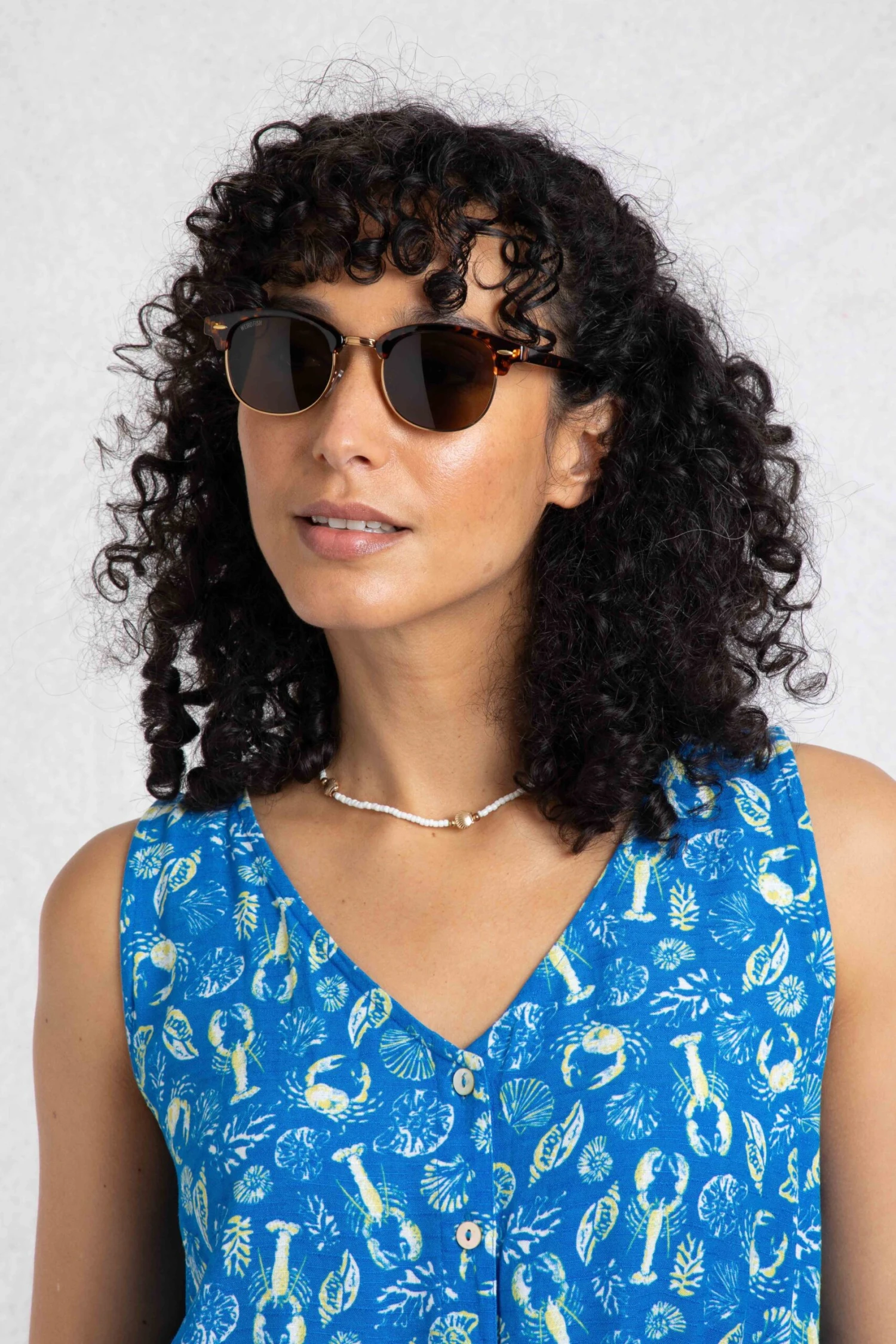 Johnson Clubmaster Sunglasses Antique Tan 4 Johnson Clubmaster Sunglasses Antique Tan - Image 2