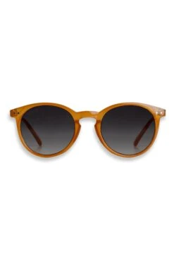 Williams Round Sunglasses Mustard -Everyday Luxe 107284