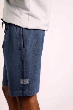 Hamilton Sunwashed Sweatshirt Shorts Navy -Everyday Luxe 107593