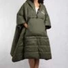 Indiana Showerproof Blanket Robe Fir Green