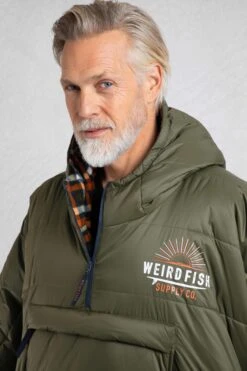 Indiana Showerproof Blanket Robe Fir Green 24 Indiana Showerproof Blanket Robe Fir Green -Everyday Luxe 108238