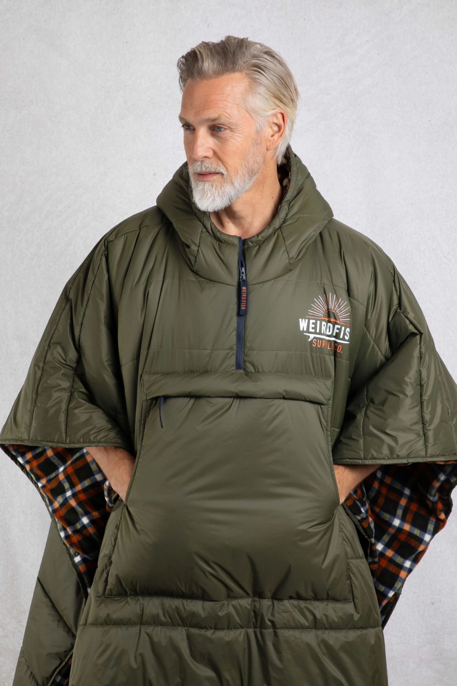 Indiana Showerproof Blanket Robe Fir Green 9 Indiana Showerproof Blanket Robe Fir Green - Image 8