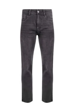 Eddie Straight Leg Denim Jeans Washed Black -Everyday Luxe 109091