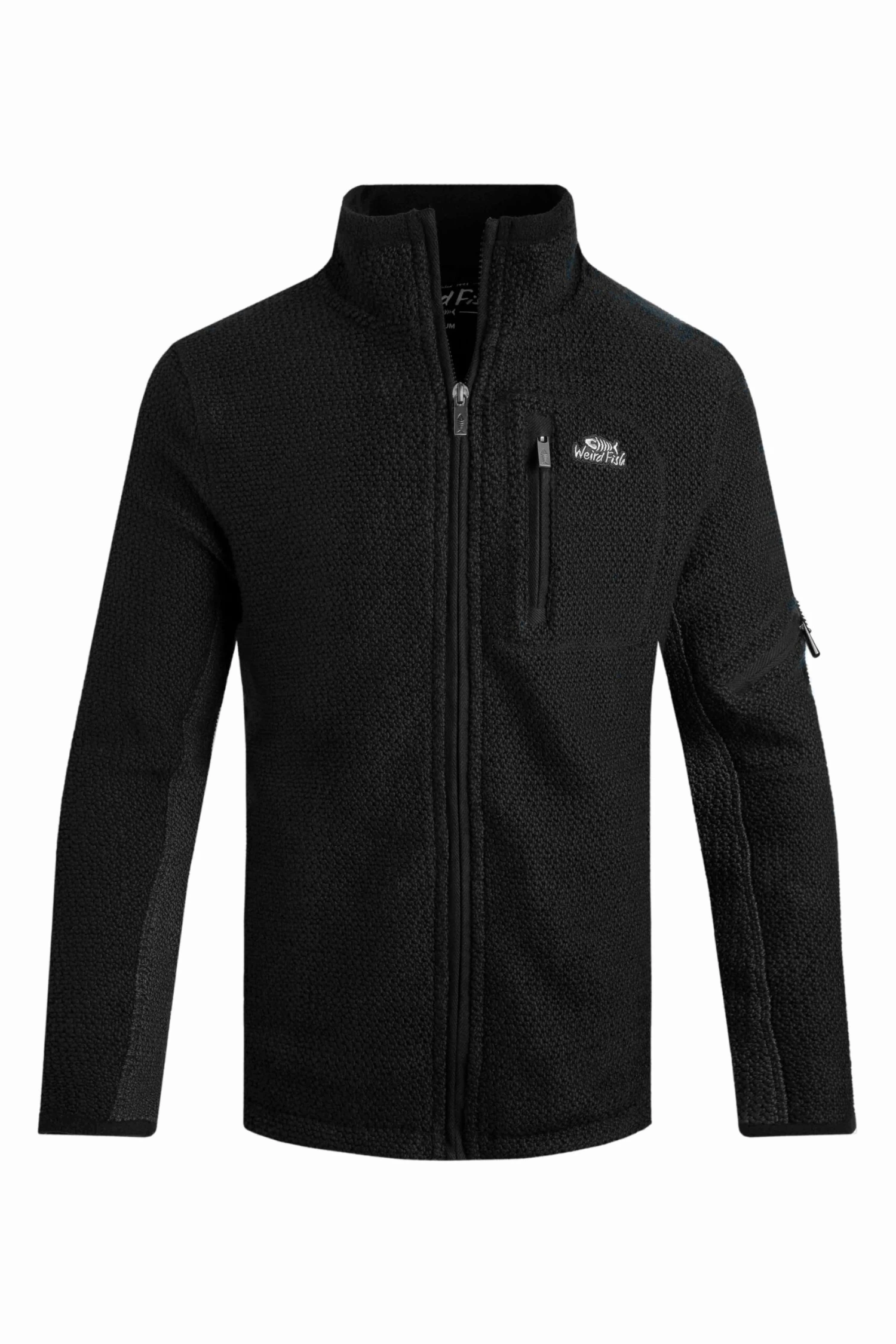 Berhan Full Zip Lined Eco Macaroni Sweatshirt Black 4 Berhan Full Zip Lined Eco Macaroni Sweatshirt Black - Image 2
