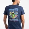 Sea Shanties Back Print Artist T-Shirt Dark Blue -Everyday Luxe 111777