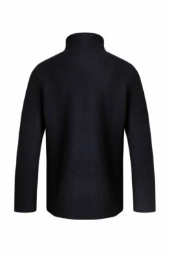 Cruiser 1/4 Zip Macaroni Sweatshirt Black -Everyday Luxe 111861
