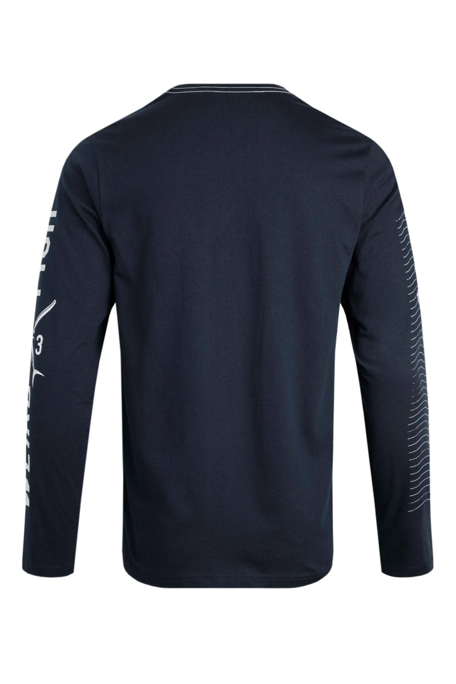 Making Waves Branded Long Sleeve T-Shirt Navy 8 Making Waves Branded Long Sleeve T-Shirt Navy - Image 6