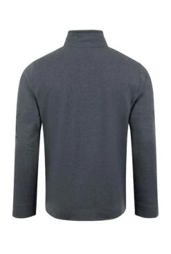 Oakville Eco 1/4 Zip Graphic Sweatshirt Navy -Everyday Luxe 113656