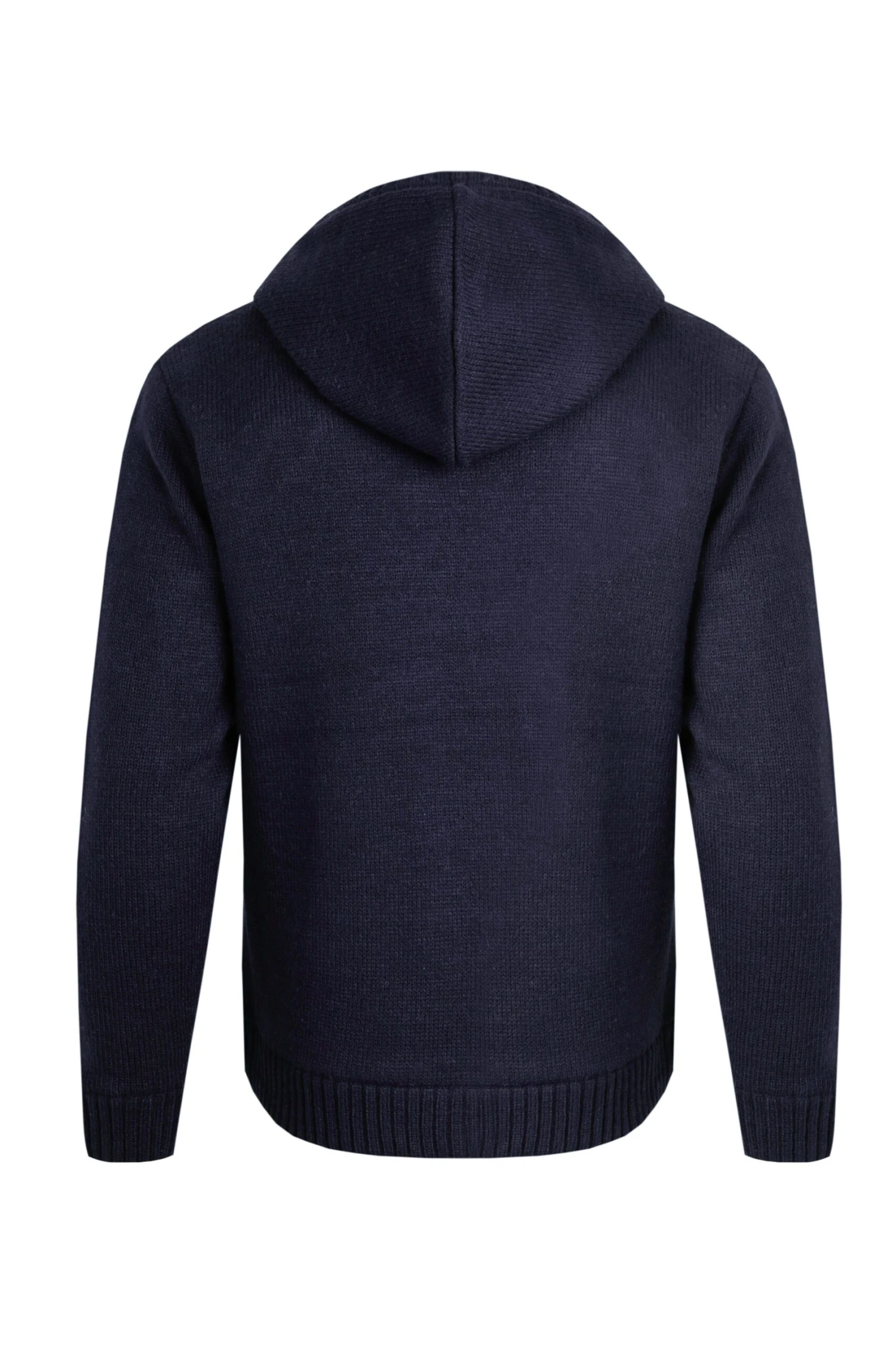 Brodhi Borg Lined Cable Knit Full Zip Hoodie Midnight 8 Brodhi Borg Lined Cable Knit Full Zip Hoodie Midnight - Image 6