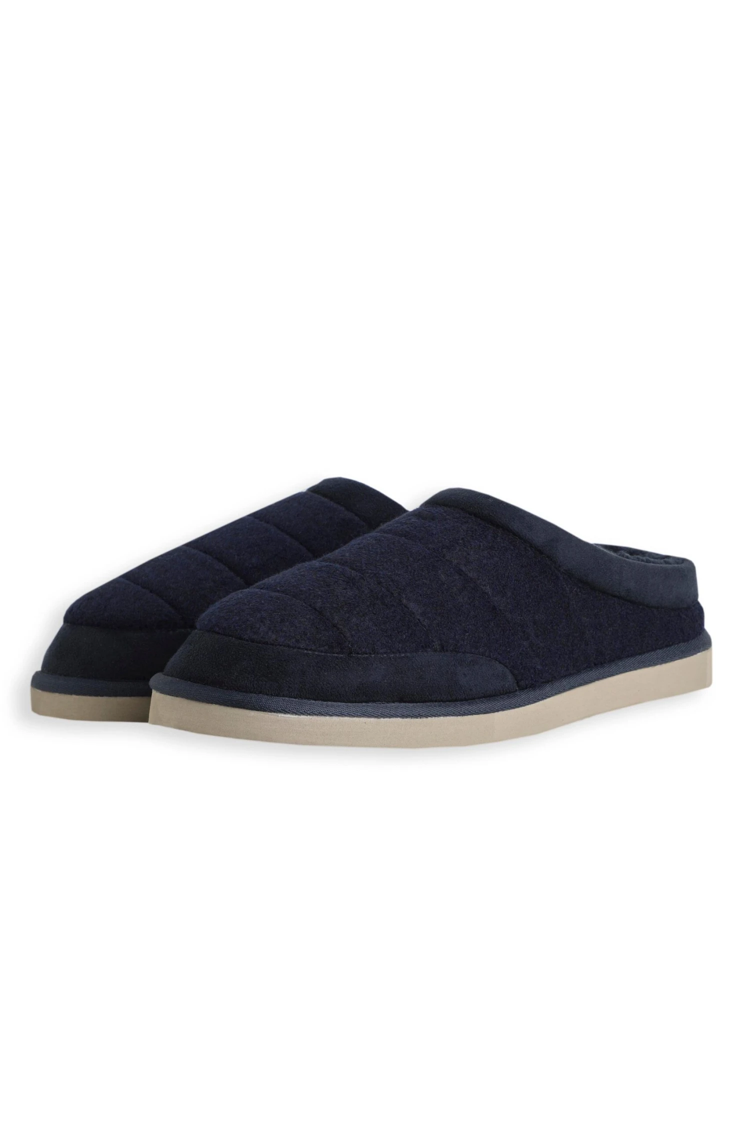 Newbridge Felt Slippers Navy 3 Newbridge Felt Slippers Navy