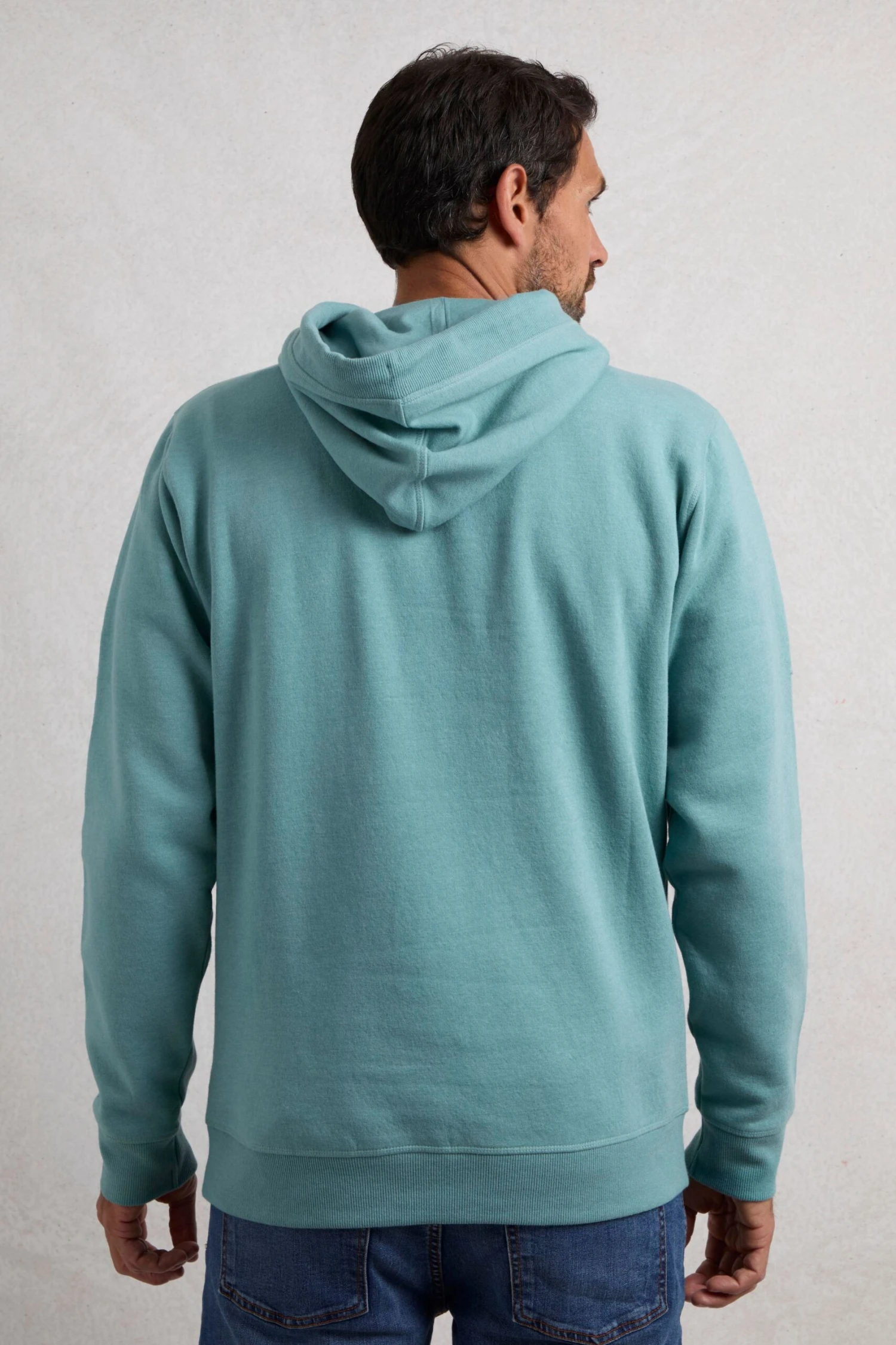 Bryant Front Print Graphic Popover Hoodie Mineral Blue 5 Bryant Front Print Graphic Popover Hoodie Mineral Blue - Image 3