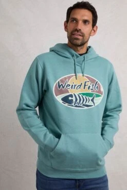 Bryant Front Print Graphic Popover Hoodie Mineral Blue 12 Bryant Front Print Graphic Popover Hoodie Mineral Blue -Everyday Luxe 117089