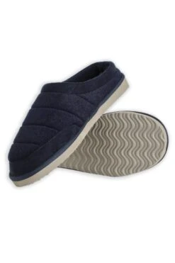 Newbridge Felt Slippers Navy 9 Newbridge Felt Slippers Navy -Everyday Luxe 117956