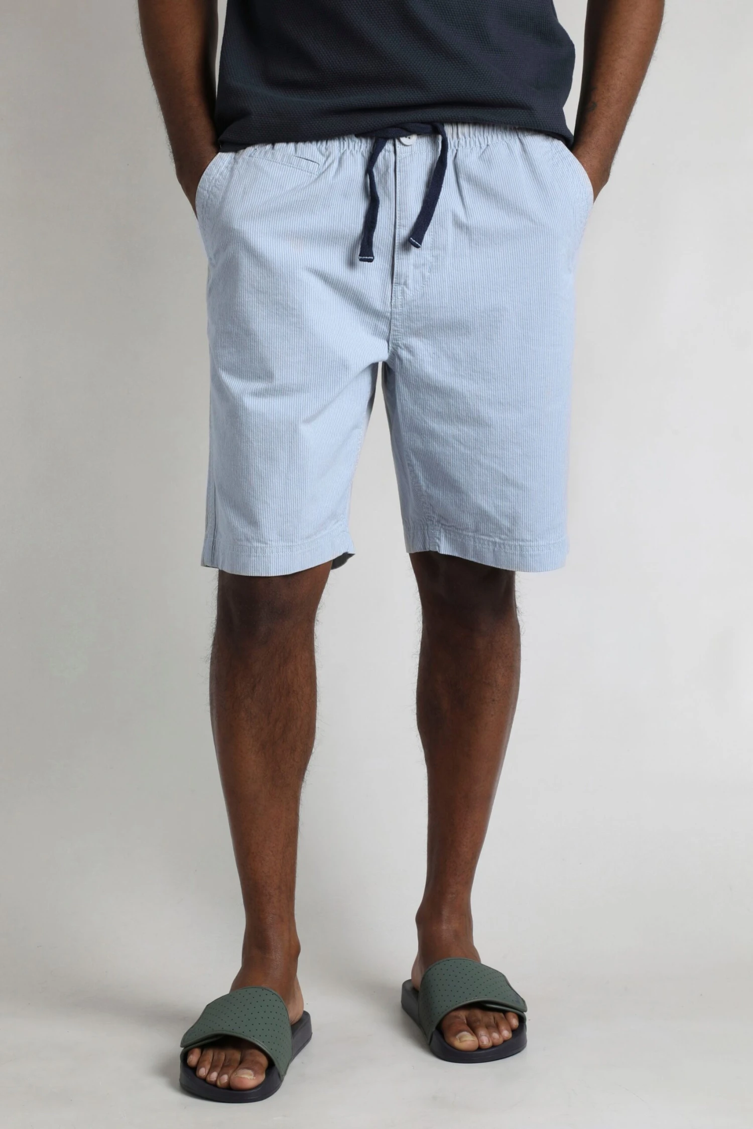 Dewey Stripe Shorts Ecru 6 Dewey Stripe Shorts Ecru - Image 4