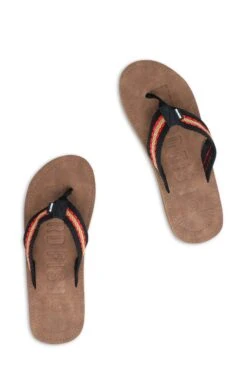 Malham Leather Look Flip Flops Caramel 9 Malham Leather Look Flip Flops Caramel -Everyday Luxe 120719