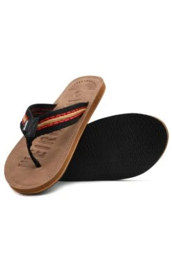 Malham Leather Look Flip Flops Caramel 11 Malham Leather Look Flip Flops Caramel -Everyday Luxe 120723
