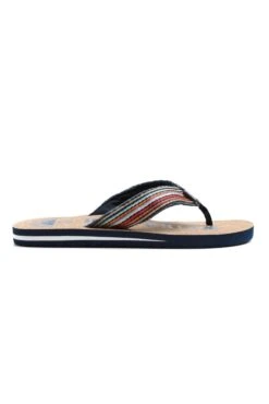 Englewood Cork Flip Flops Dark Blue 10 Englewood Cork Flip Flops Dark Blue -Everyday Luxe 121030