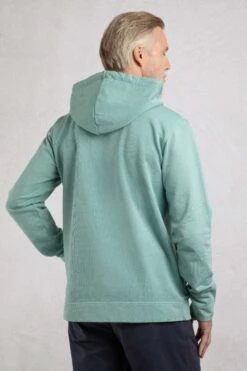 Woodside Sun-washed Loopback Hoodie Mineral Blue -Everyday Luxe 121226