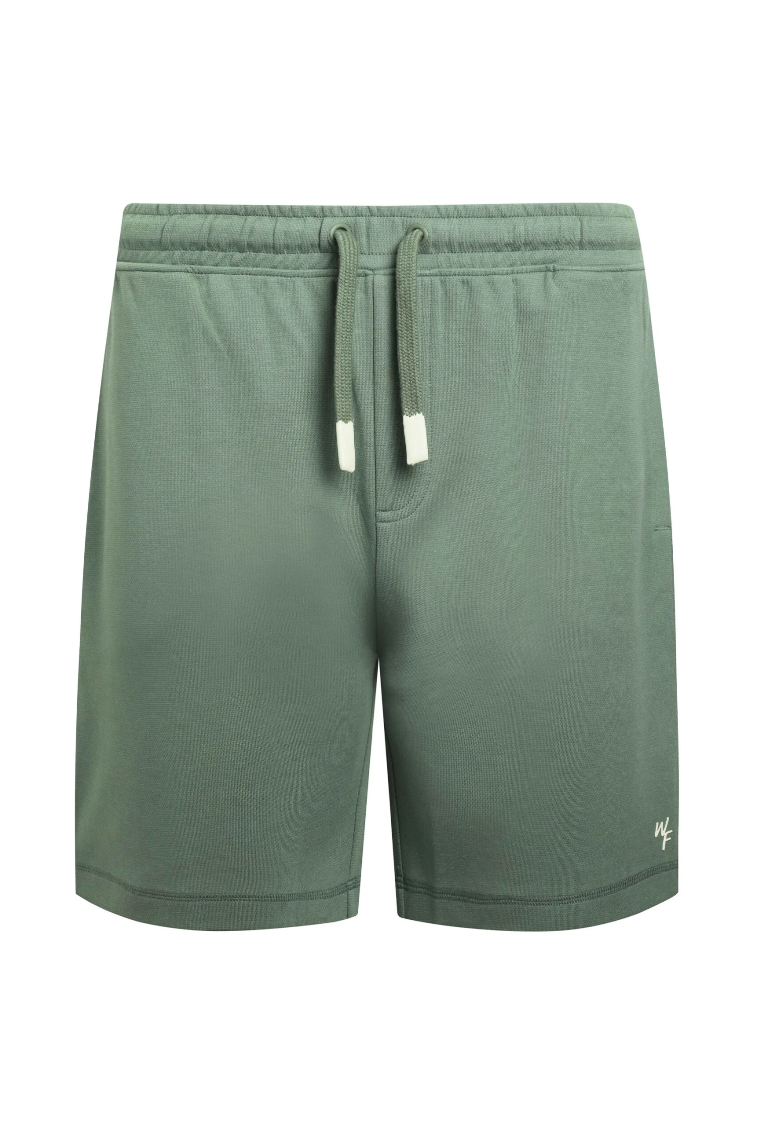 Crawford Organic Cotton Loopback Shorts Army Green 4 Crawford Organic Cotton Loopback Shorts Army Green - Image 2