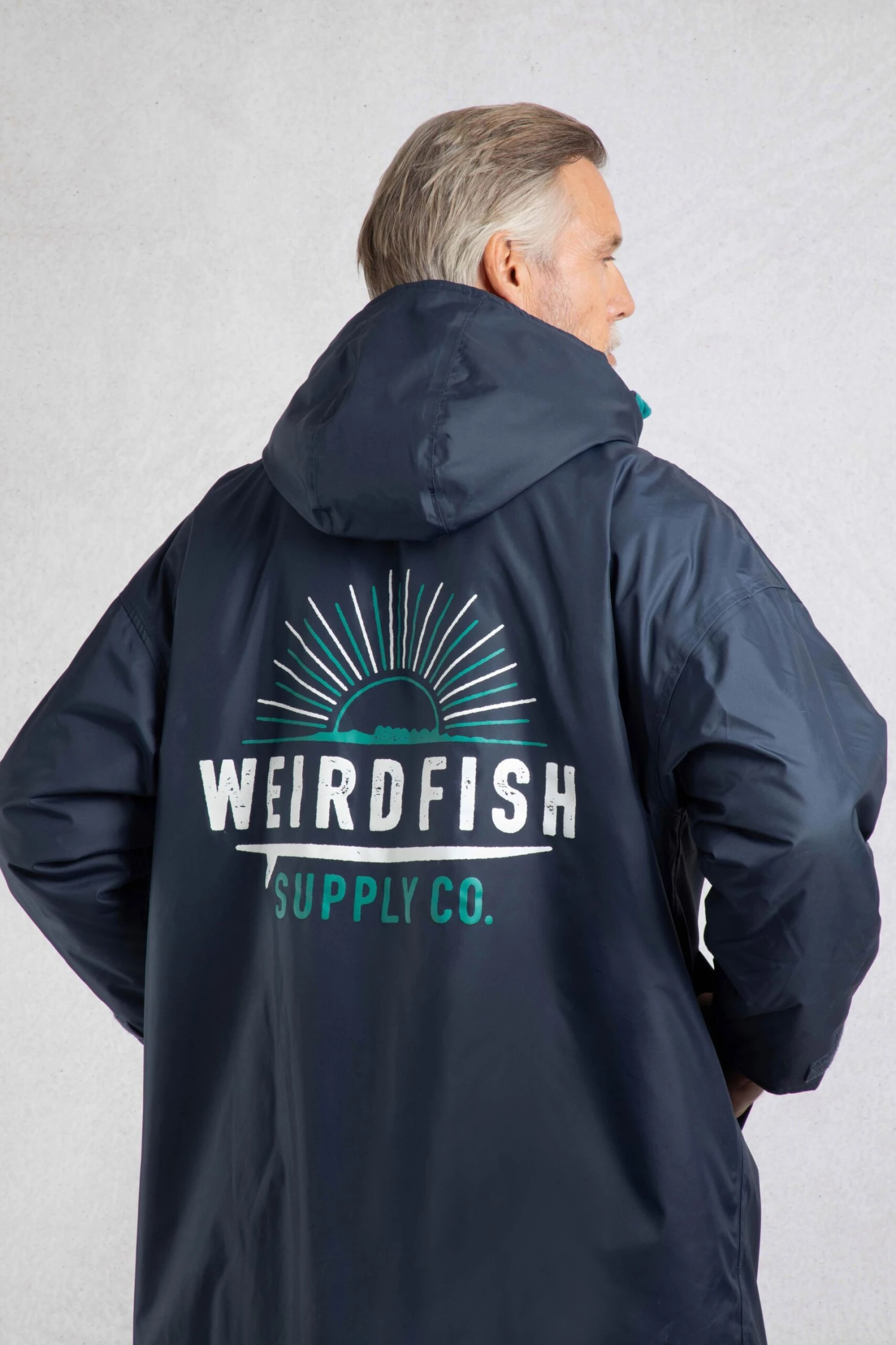 Atlantic Unisex Waterproof Changing Robe Blue Surf 10 Atlantic Unisex Waterproof Changing Robe Blue Surf - Image 8