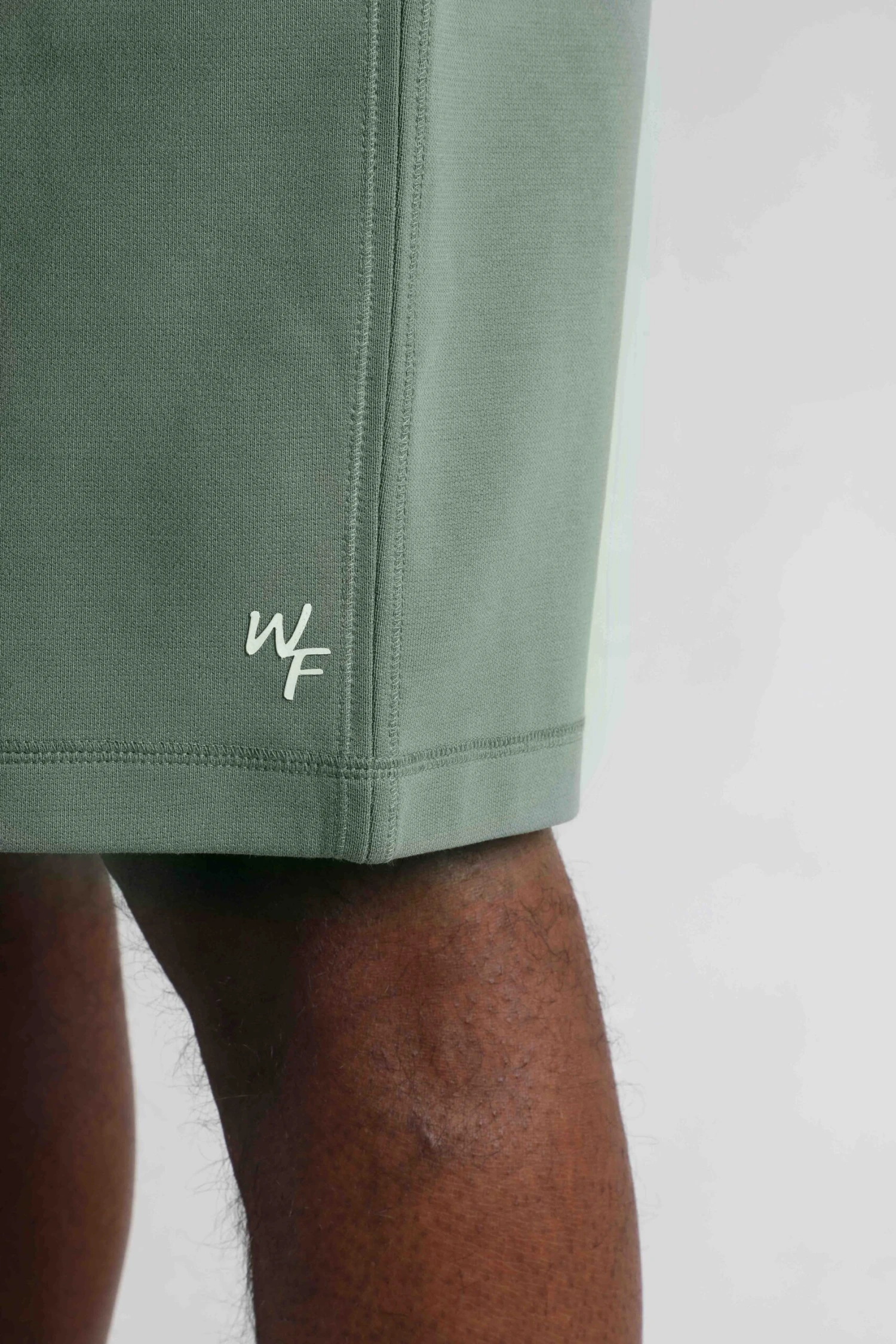 Crawford Organic Cotton Loopback Shorts Army Green 9 Crawford Organic Cotton Loopback Shorts Army Green - Image 7