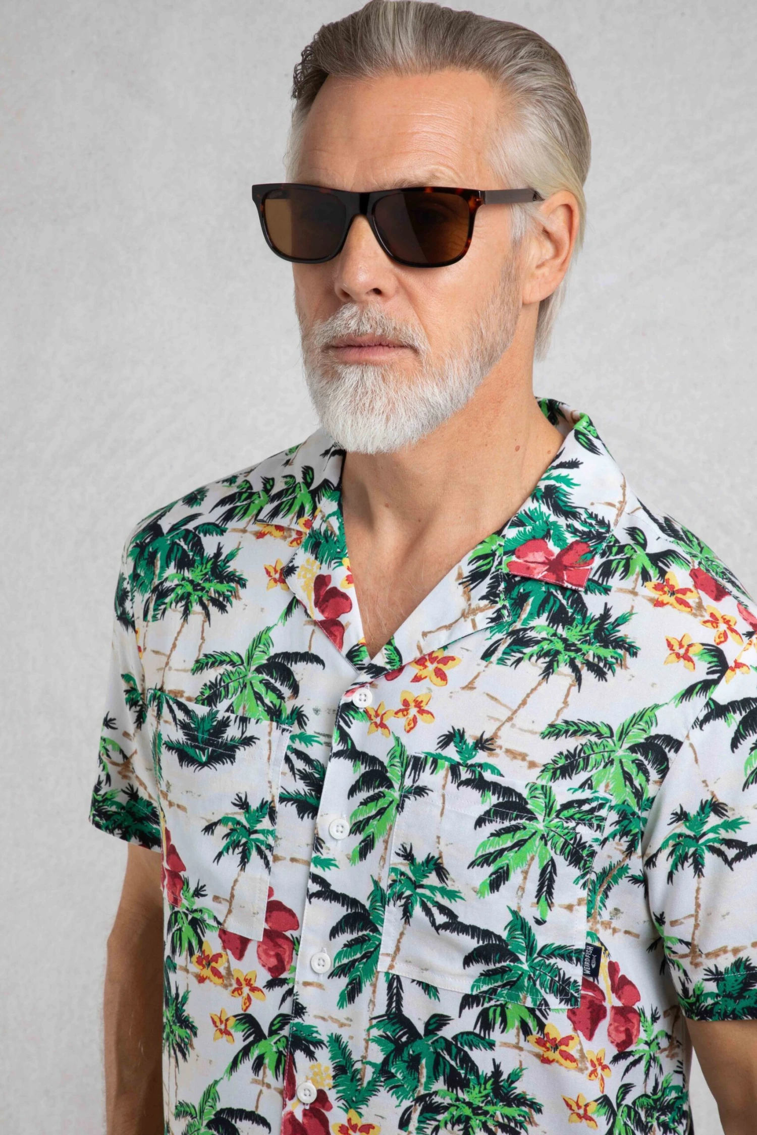 Holborn Eco Viscose Hawaiian Shirt Peapod 7 Holborn Eco Viscose Hawaiian Shirt Peapod - Image 5