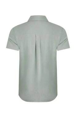 Wooster Crepe Knit Shirt Limestone -Everyday Luxe 123412