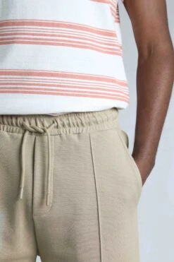 Pasco Pique Jersey Shorts Flint Stone 16 Pasco Pique Jersey Shorts Flint Stone -Everyday Luxe 123787