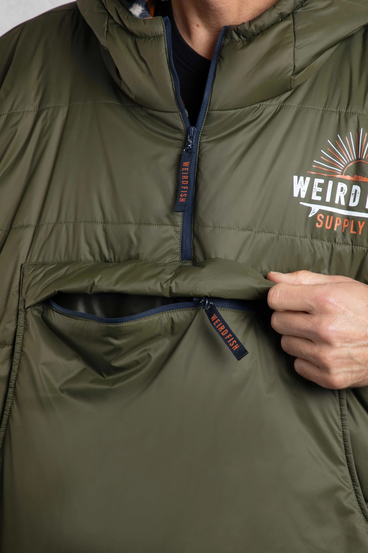 Indiana Showerproof Blanket Robe Fir Green 13 Indiana Showerproof Blanket Robe Fir Green - Image 12