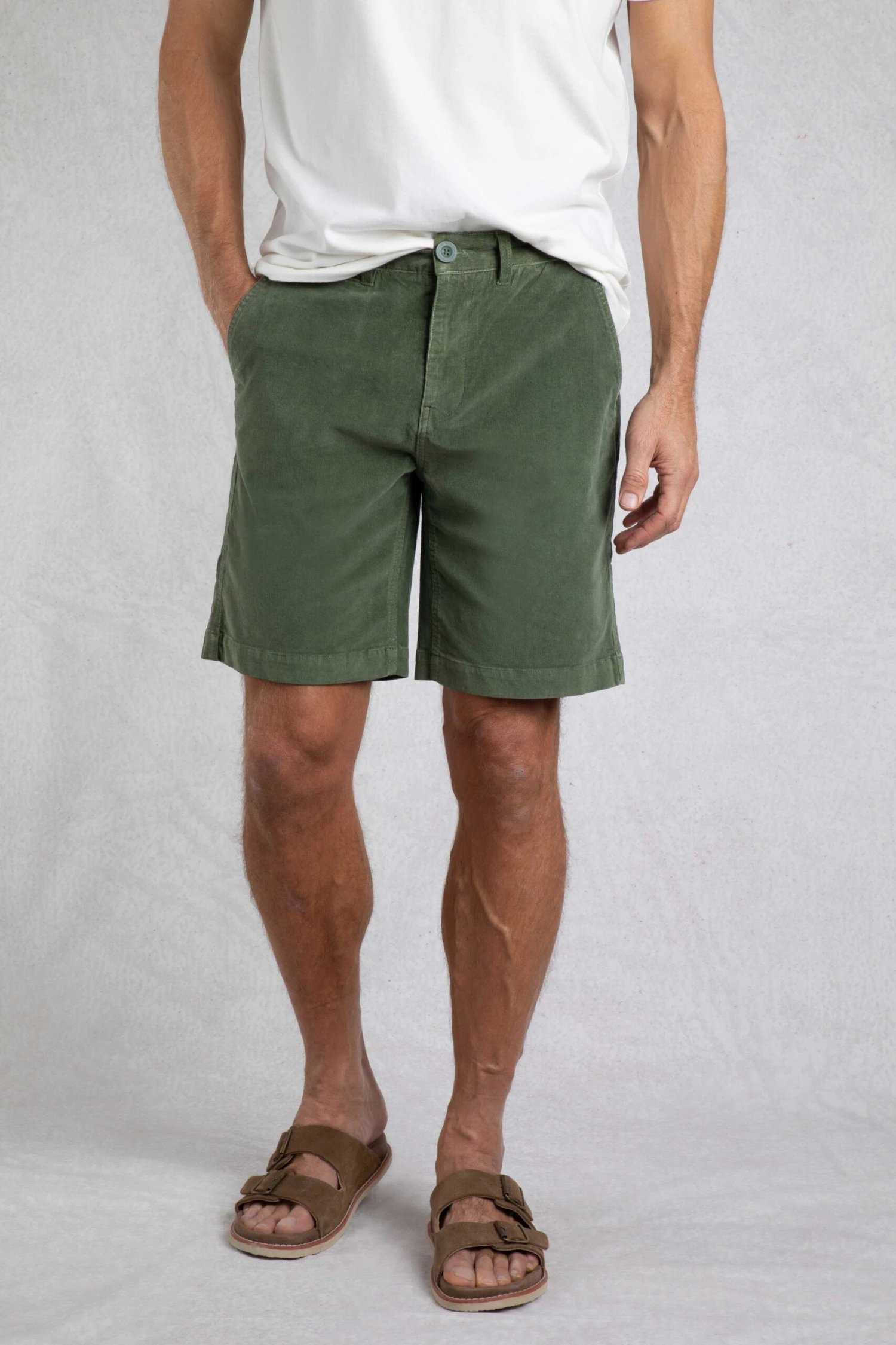 Munro Cord Shorts Army Green 3 Munro Cord Shorts Army Green