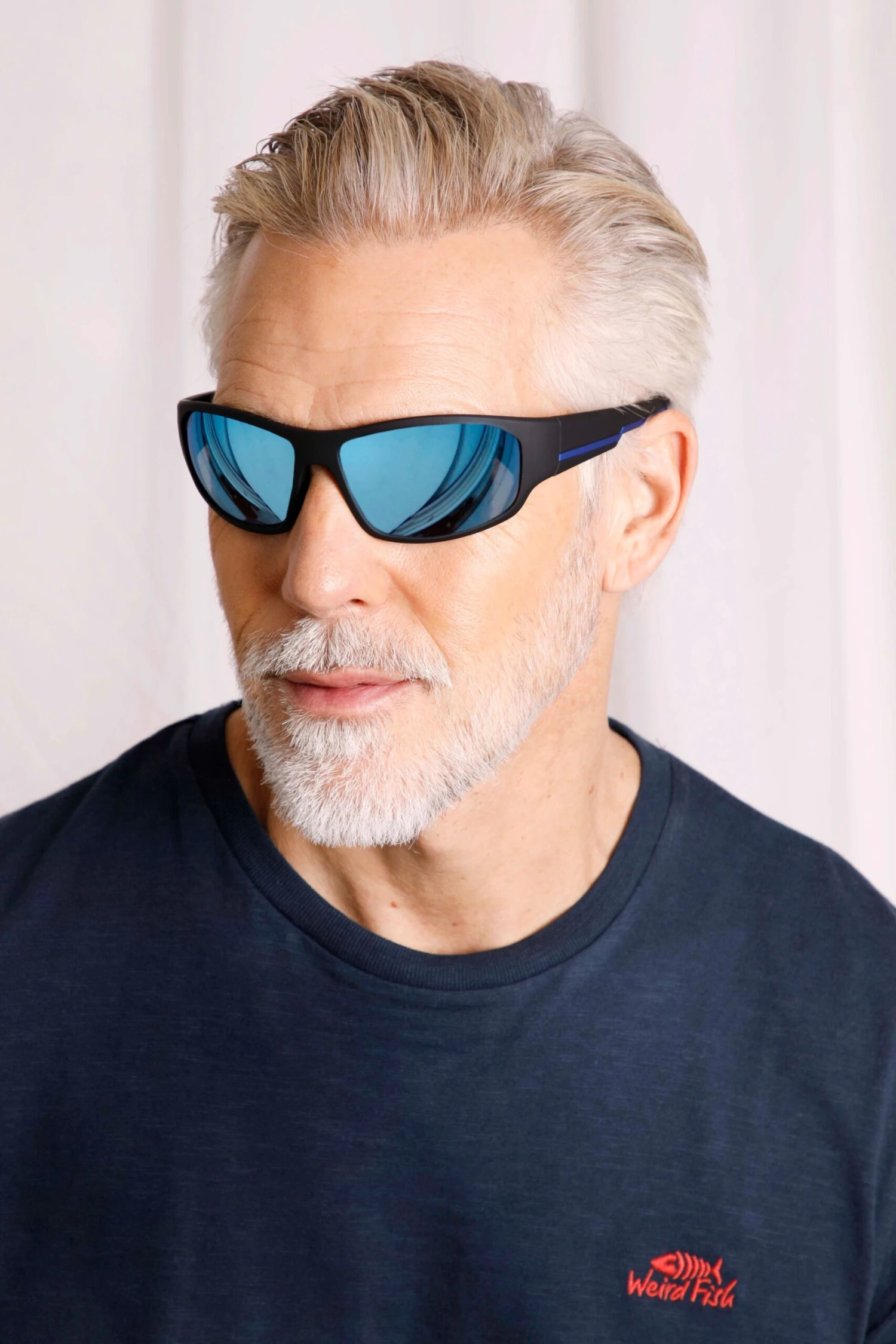 Fromme Wraparound Sunglasses Ocean Blue 3 Fromme Wraparound Sunglasses Ocean Blue