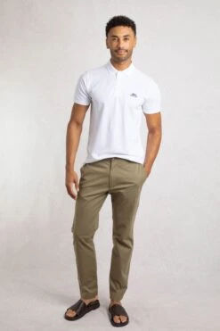 Freddie Super Soft Chino Trousers Burnt Olive 12 Freddie Super Soft Chino Trousers Burnt Olive -Everyday Luxe 124706