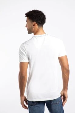 Heritage Surf Front Print Graphic T-Shirt Dusty White -Everyday Luxe 125505