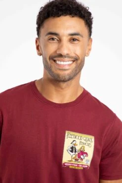 Flewmours RSPB Collaboration Back Print Artist T-Shirt Port -Everyday Luxe 125549