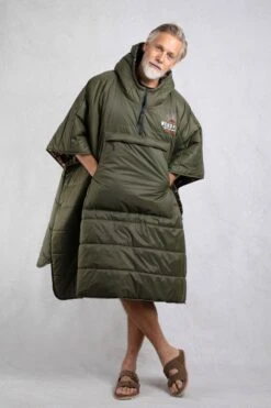 Indiana Showerproof Blanket Robe Fir Green 18 Indiana Showerproof Blanket Robe Fir Green -Everyday Luxe 125607