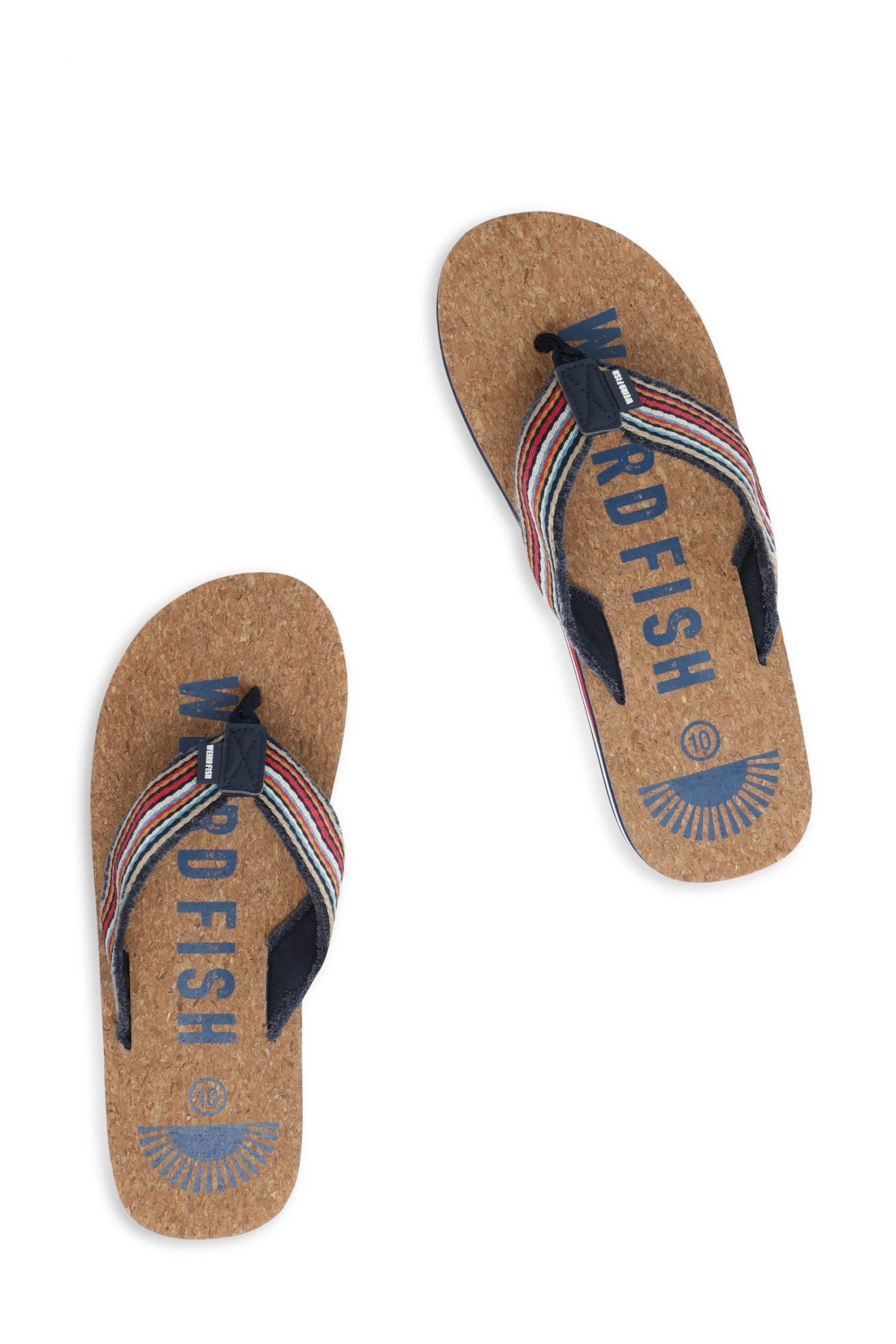 Englewood Cork Flip Flops Dark Blue 5 Englewood Cork Flip Flops Dark Blue - Image 3