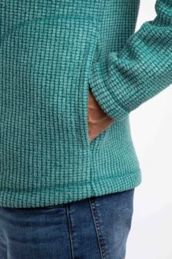 Shires Full Zip Grid Fleece Leaf Green -Everyday Luxe 125806