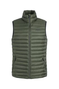 Langtree Lightweight Showerproof Padded Gilet Deep Lichen Green -Everyday Luxe 126213
