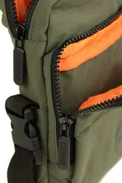 Nanga Colour Block Cross Body Bag Artichoke Green -Everyday Luxe 126686