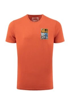 The Great Eggscape Back Print Artist T-Shirt Rust Leaves 9 The Great Eggscape Back Print Artist T-Shirt Rust Leaves -Everyday Luxe 127072