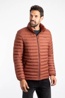 Crantock Lightweight Showerproof Padded Jacket Conker -Everyday Luxe 127097