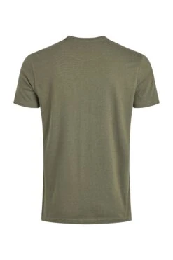 Carp Side Front Print Artist T-Shirt Deep Lichen Green -Everyday Luxe 127491