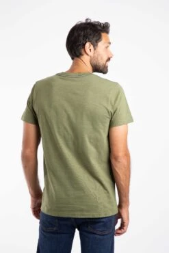 Boating Front Print Graphic T-Shirt Artichoke -Everyday Luxe 127598