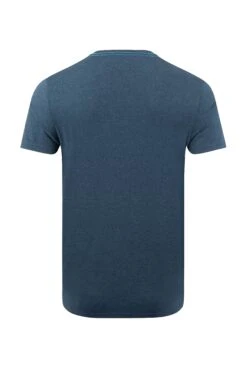 Lakes And Peaks Front Print Graphic T-Shirt Navy -Everyday Luxe 127626
