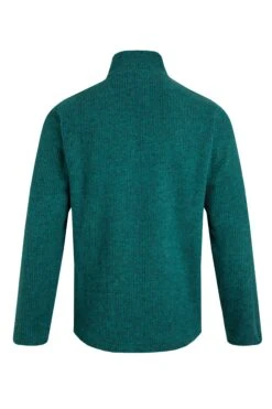 Newport 1/4 Zip Ribbed Fleece Deep Teal 14 Newport 1/4 Zip Ribbed Fleece Deep Teal -Everyday Luxe 128102