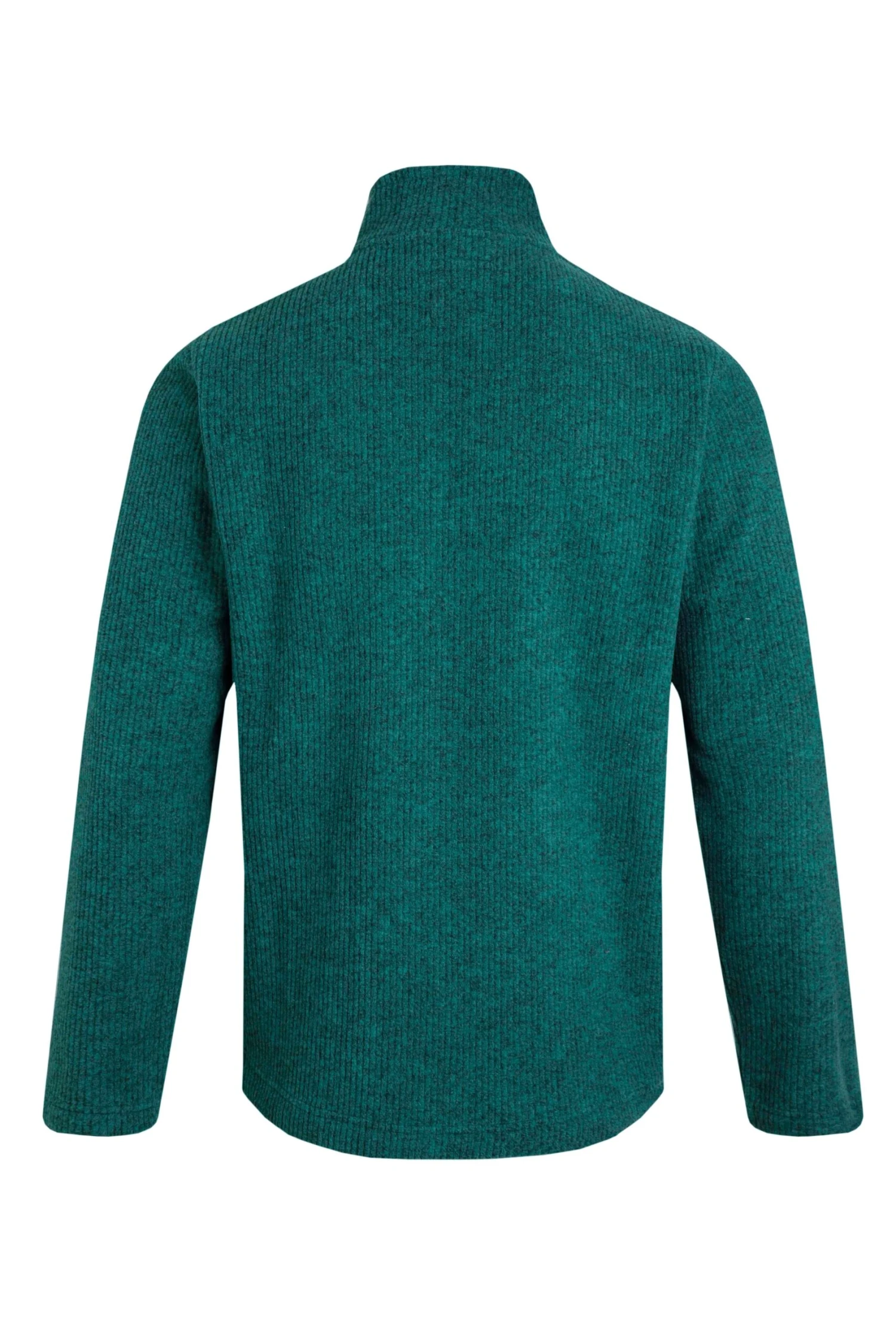 Newport 1/4 Zip Ribbed Fleece Deep Teal 8 Newport 1/4 Zip Ribbed Fleece Deep Teal - Image 6